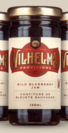 Wilhelm's Provisions Wild Blueberry Jam -125ml