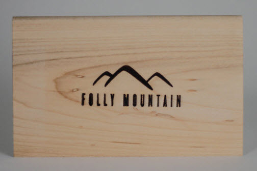Maple cheese slicer - board scraper - Folly Mountain Grilling