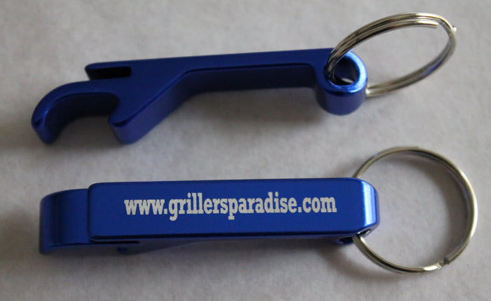 Grillers Paradise Keychain Bottle Opener