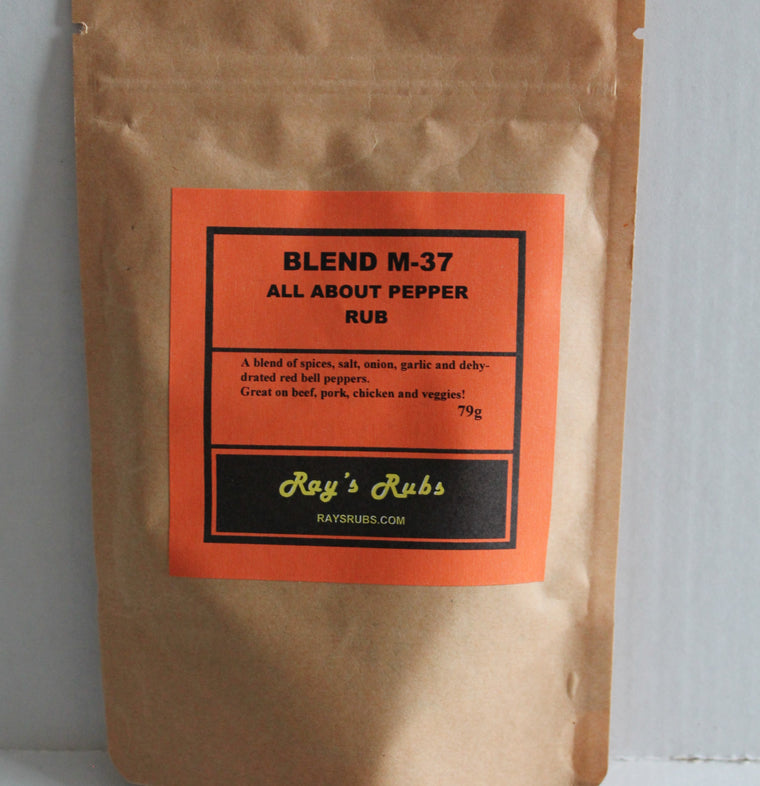 Ray's Rubs - Blend M-37 - All About Pepper Rub - 79g