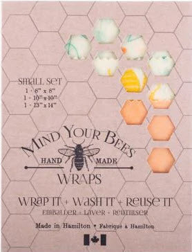 Mind Your Bees Wraps - Small Set