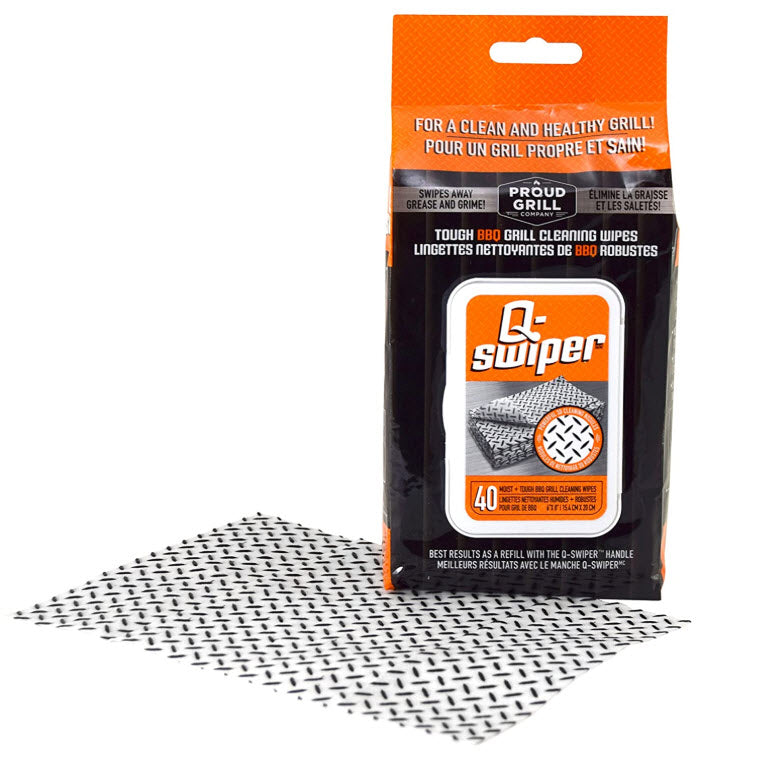 Q Swiper Grill cleaning wipes - 40 count