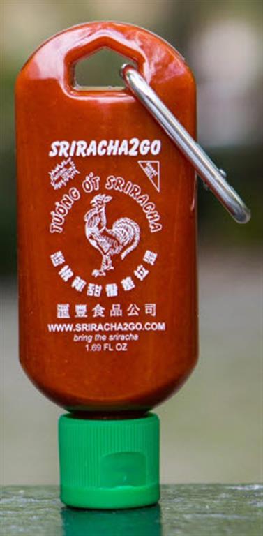 Sriracha2Go Keychain - Original