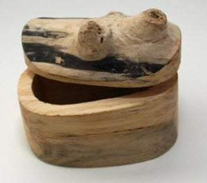 Canadian handcrafted Juniper salt box - Saltwest Naturals