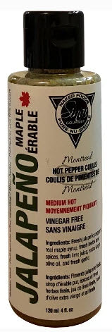 Sinai Gourmet Hot Pepper Coulis - Jalapeno Maple - 120ml