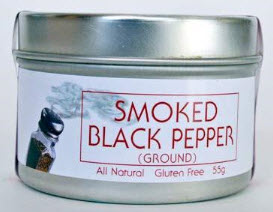 Smoked Black Pepper (ground) - The Epicentre