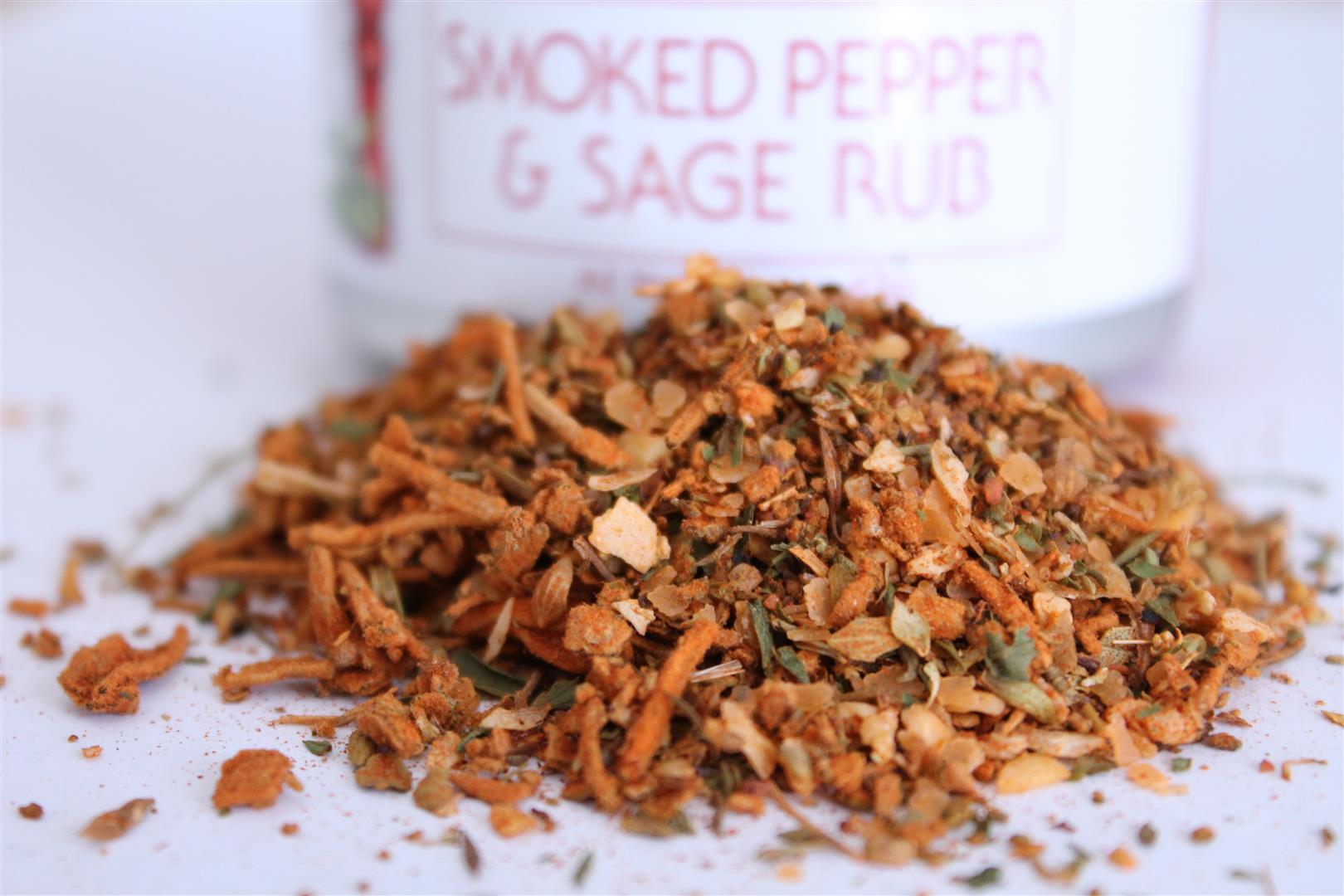 Smoked Pepper and Sage Rub - The Epicentre 45g
