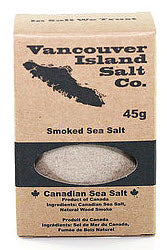 Smoked Sea Salt (45g)  Vancouver Island Salt Co.