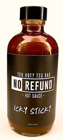 No Refund Hot Sauce Co. - Icky Sticky Hot Sauce
