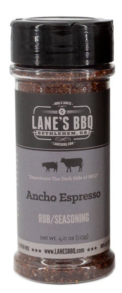 Lanes BBQ Ancho Espresso rub