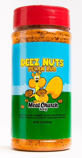 Meat Church BBQ Deez Nuts Pecan Rub